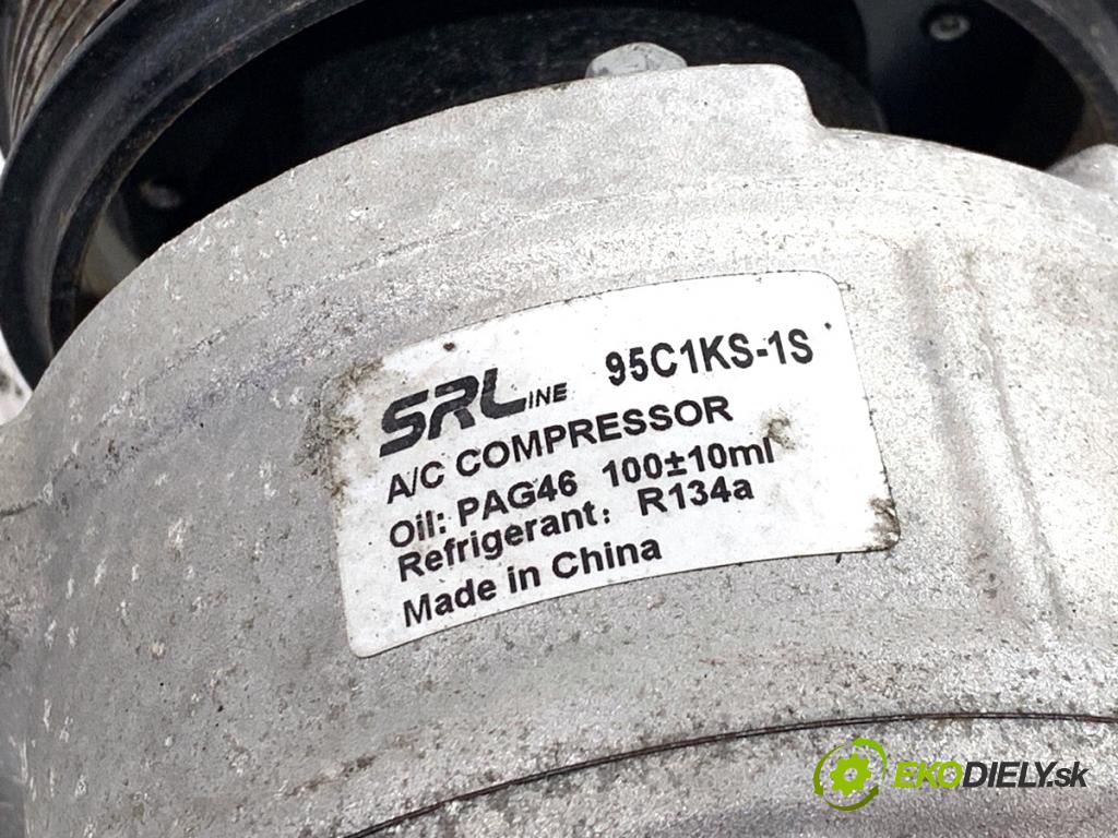 VW PASSAT B7 sedan 2011 103 kW 2.0 TDI 1968 Kompresor klimatizácie 95C1KS-1S (Kompresor klimatizácie)