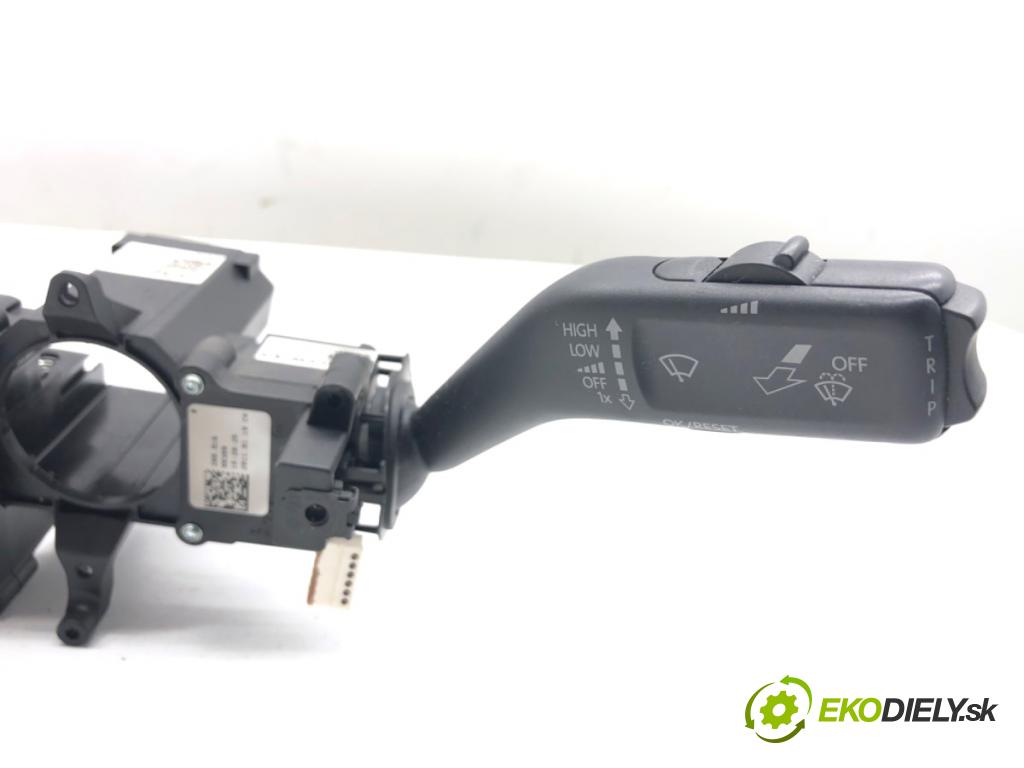 VW PASSAT B7 sedan 2011 103 kW 2.0 TDI 1968 přepínač kombinovaný 3C5953501BP (Páčky pod volantem)