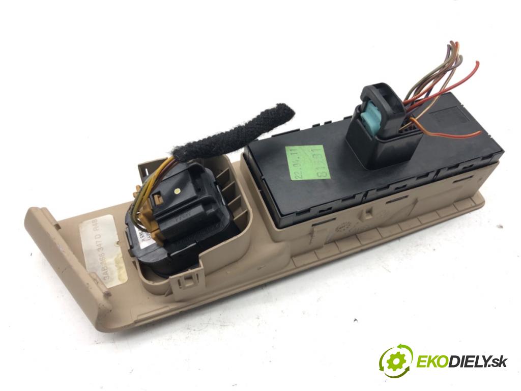 VW PASSAT B7 sedan 2011 103 kW 2.0 TDI 1968 Prepínač okien 3AB868347D (Prepínacie páčky pod volantom)