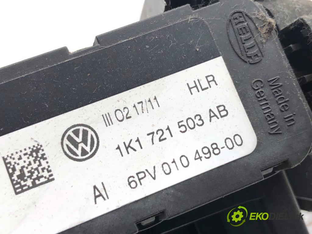 VW PASSAT B7 sedan 2011 103 kW 2.0 TDI 1968 Potenciometer plynu 1K1721503AB (Potenciometer plynového pedálu)