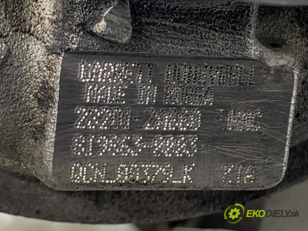 KIA CARENS IV nadwozie wielkoprzestrzenne (MPV) 2013 100 kW 1.7 CRDi 1685 turbo 28201-2A860 (Kompletní turbodmychadlo)