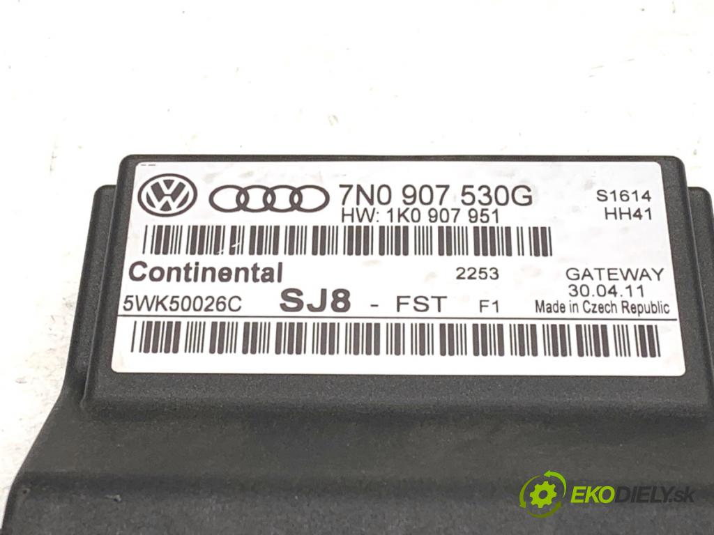 VW PASSAT B7 sedan 2011 103 kW 2.0 TDI 1968 Modul GATEWAY 7N0907530G