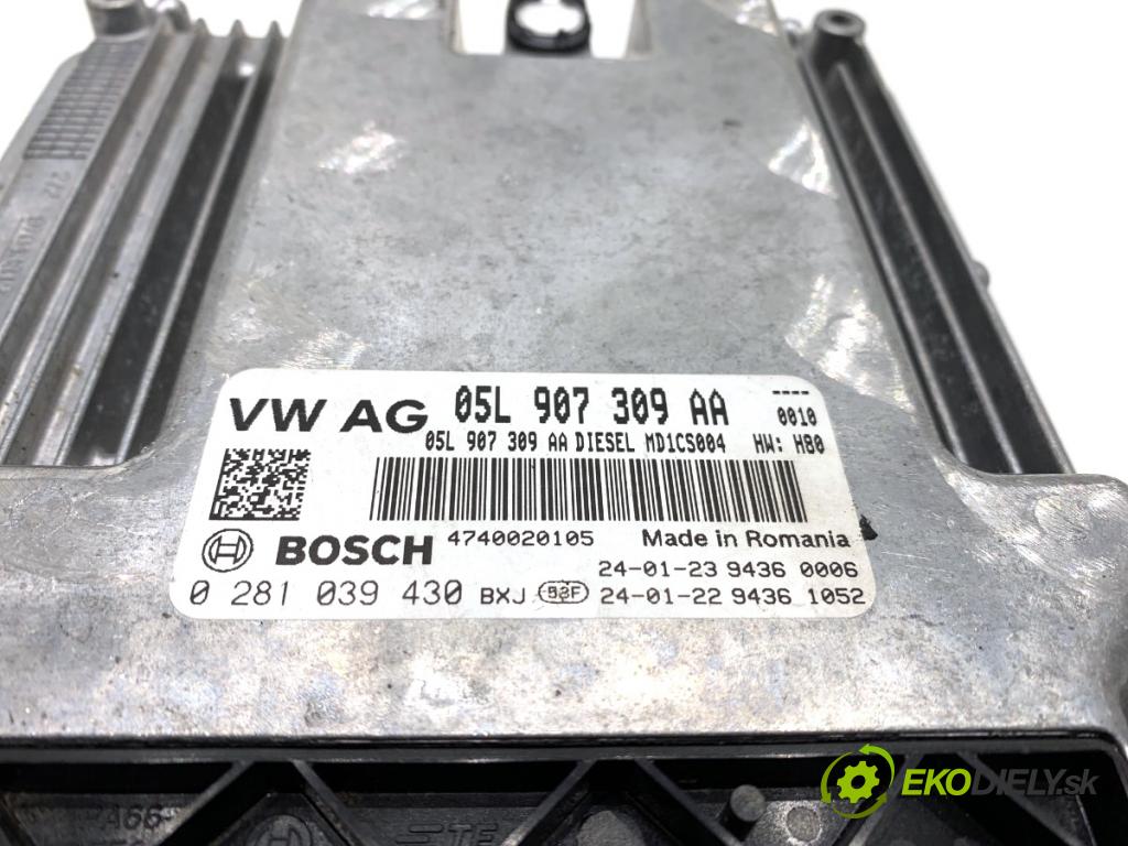 SKODA OCTAVIA IV Kombi 2023 110 kW 2.0 TDI 1968 riadiaca jednotka Motor 05L907309AA (Riadiaca jednotka)