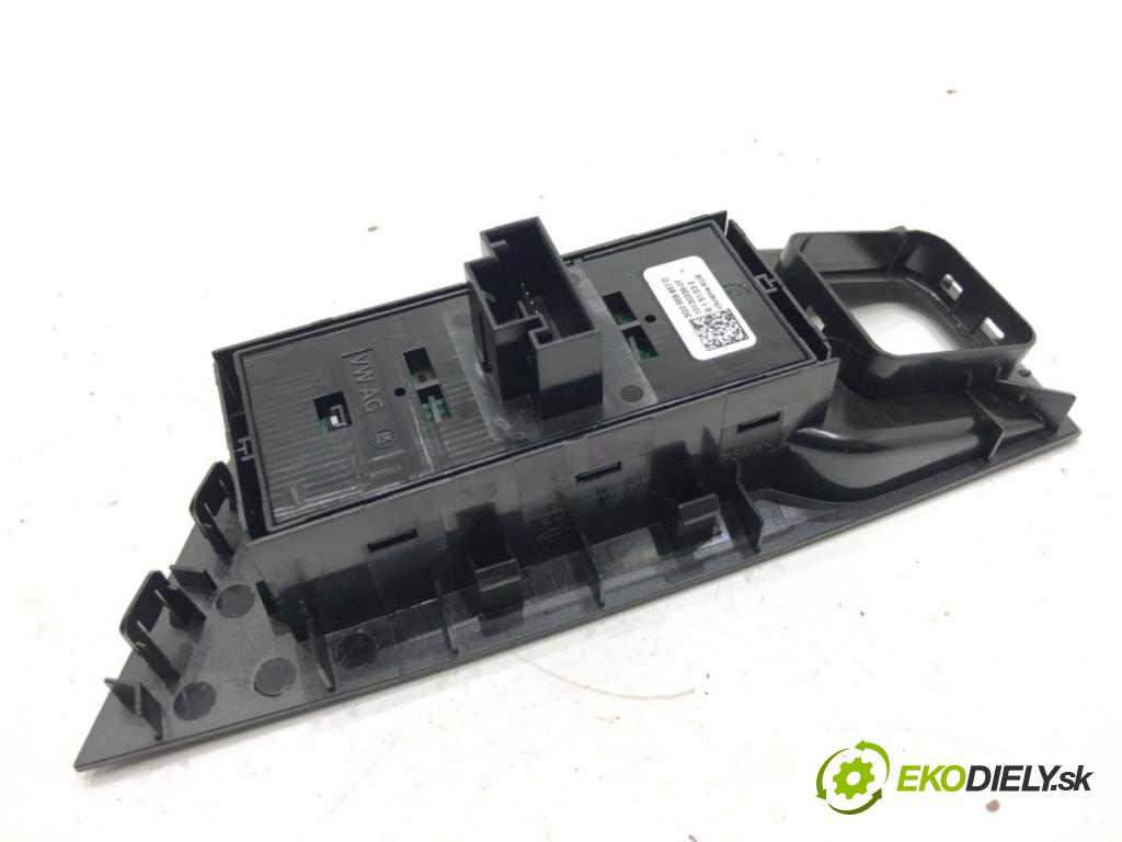 SKODA OCTAVIA IV Kombi 2023 110 kW 2.0 TDI 1968 Prepínač okien 5G0959857D (Prepínacie páčky pod volantom)