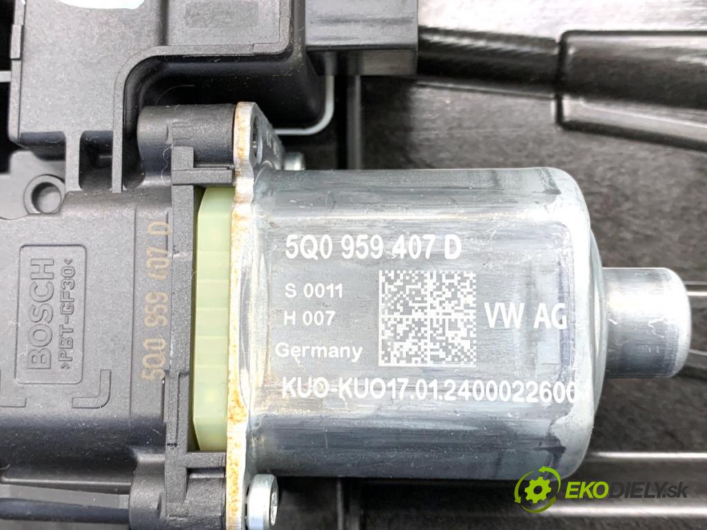 SKODA OCTAVIA IV Kombi 2023 110 kW 2.0 TDI 1968 mechanismus okna levý zadní část 5E3839655A