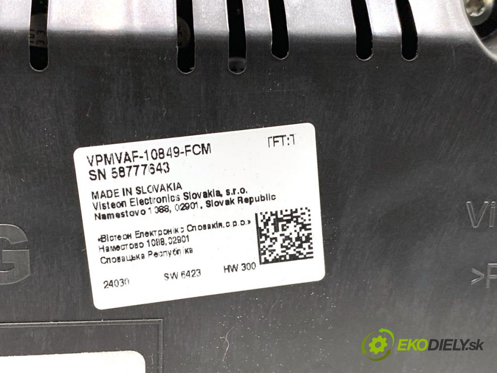 SKODA OCTAVIA IV Kombi 2023 110 kW 2.0 TDI 1968 Prístrojovka 5E3920741B (Prístrojová doska)