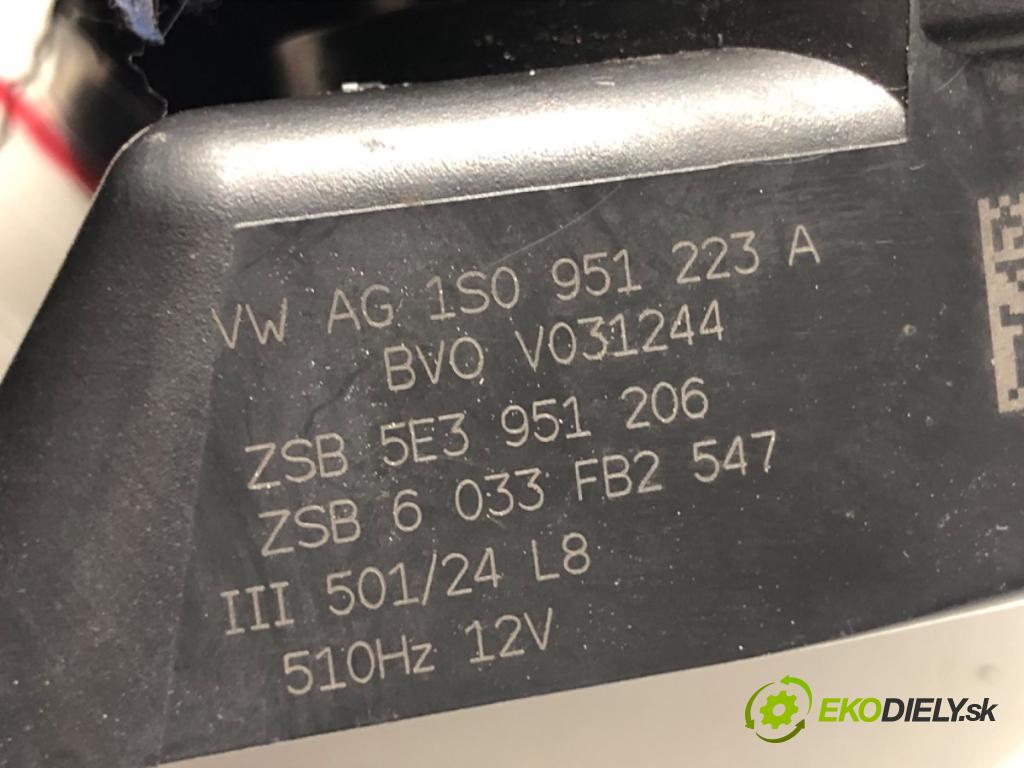 SKODA OCTAVIA IV Kombi 2023 110 kW 2.0 TDI 1968 klaksón 1S0951223A