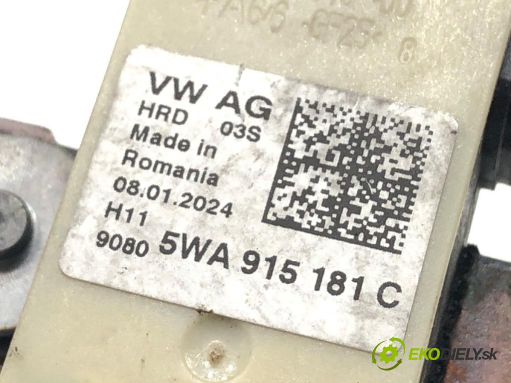 SKODA OCTAVIA IV Kombi 2023 110 kW 2.0 TDI 1968 svorka MINUS: 5WA915181C