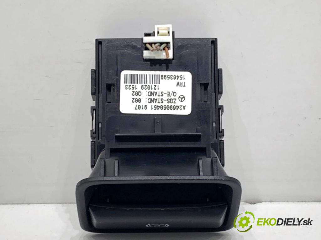 MERCEDES-BENZ W166 SUV 2013 190 kW ML 350 BlueTEC 4-matic (166.024) 2987 Spínač brzdy ručnej brzdy A2469050451 (Prepínacie páčky pod volantom)