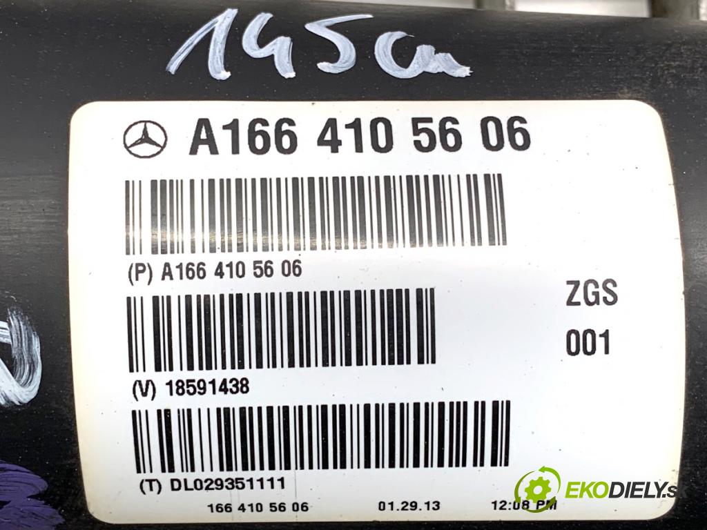 MERCEDES-BENZ W166 SUV 2013 190 kW ML 350 BlueTEC 4-matic (166.024) 2987 Kardaň, hriadeľ hnací zad A1664105606 (Kardaňový hriadeľ)