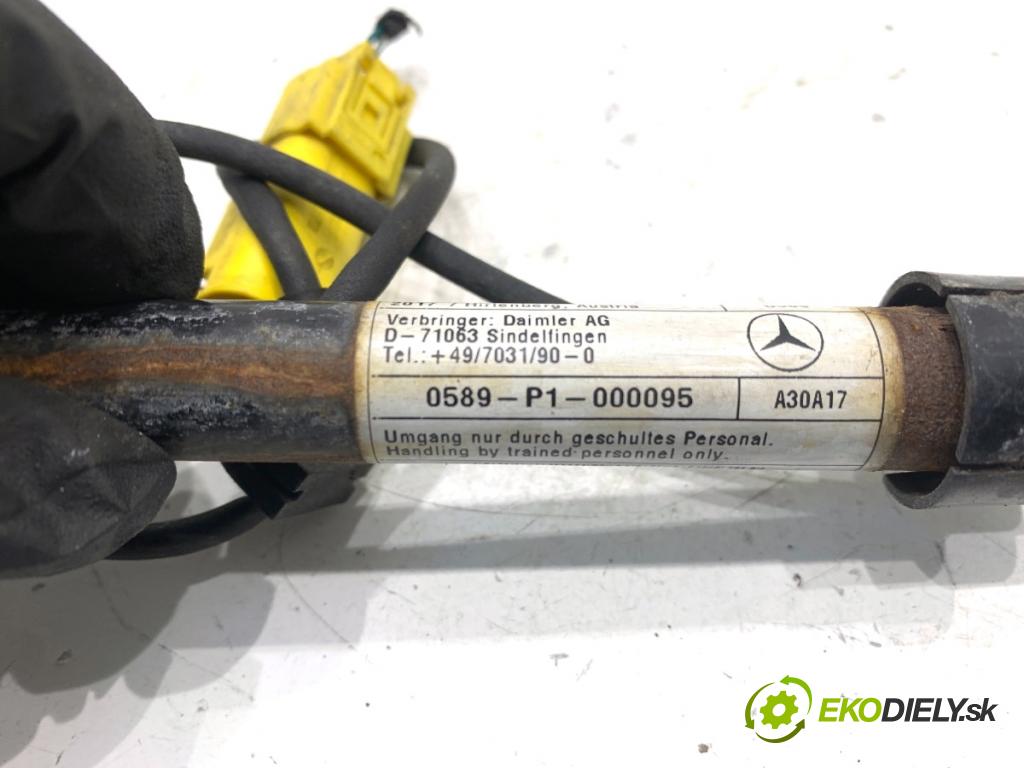 MERCEDES-BENZ W166 SUV 2013 190 kW ML 350 BlueTEC 4-matic (166.024) 2987 KAZETA: PIROTECHNICKÉ: kapoty ľavy A1669060002