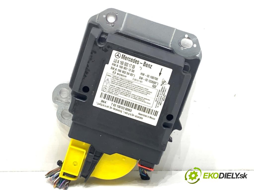 MERCEDES-BENZ W166 SUV 2013 190 kW ML 350 BlueTEC 4-matic (166.024) 2987 senzor airbag A1669001709 (Snímač)