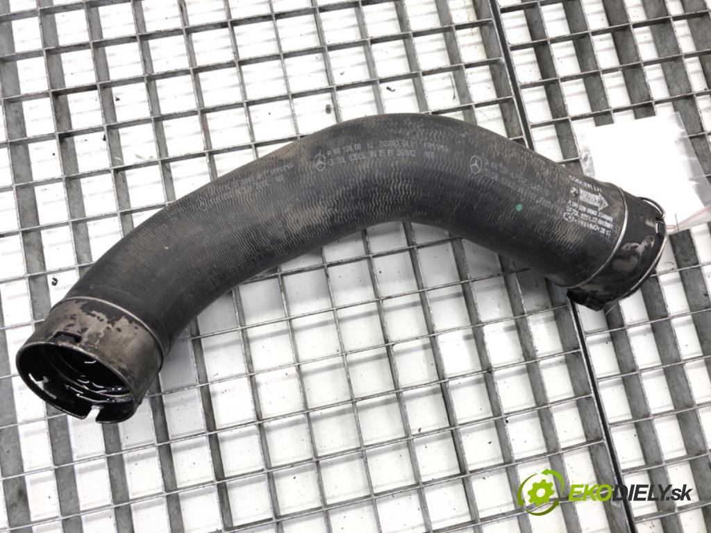 MERCEDES-BENZ W166 SUV 2013 190 kW ML 350 BlueTEC 4-matic (166.024) 2987 rúrka turba A1665280082 (Hadice turbodmychadla)