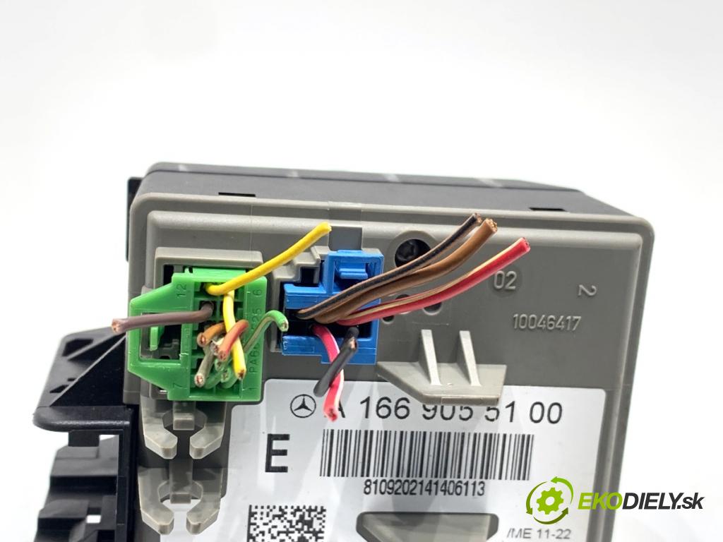 MERCEDES-BENZ W166 SUV 2013 190 kW ML 350 BlueTEC 4-matic (166.024) 2987 spínačka A1669055100 (Spínací skříňka)
