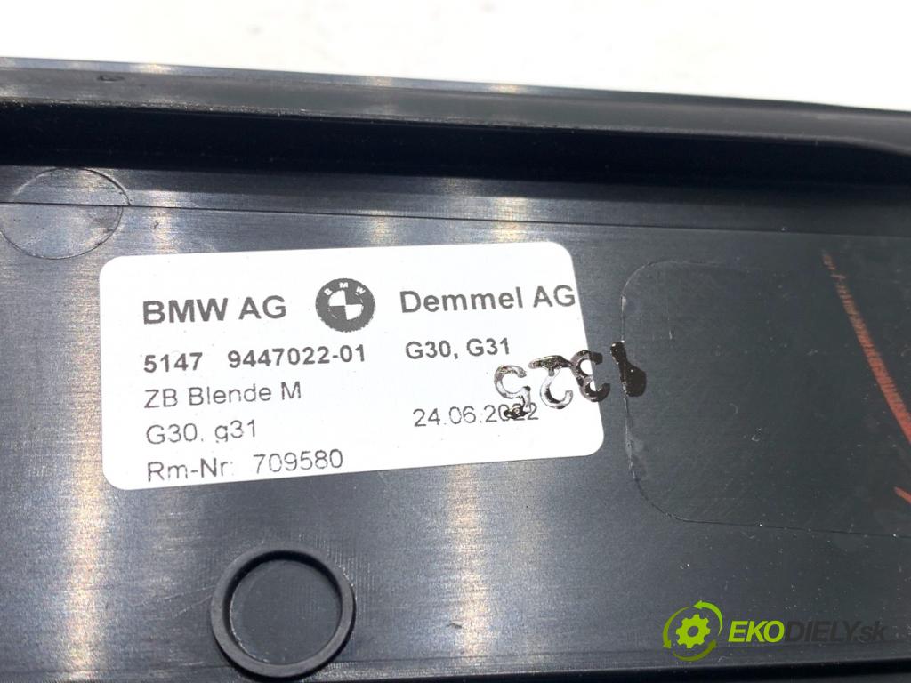 BMW G30 sedan 2022 140 kW 520 d xDrive 1995 gumy pedálu lišty PROGOWE 5A0DB65 9447022
