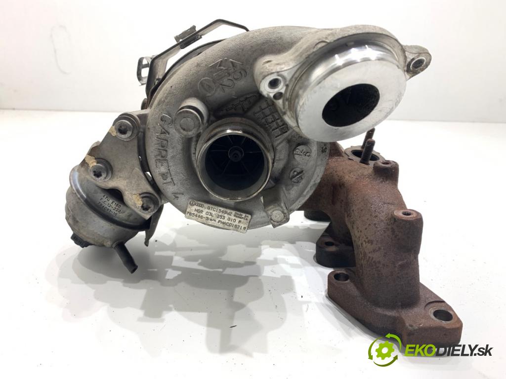 SEAT ALHAMBRA II nadwozie wielkoprzestrzenne (MPV) 2012 125 kW 2.0 TDI 1968 Turbodúchadlo,turbo 03L253010F (Turbodúchadlo (kompletné))