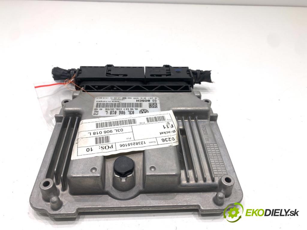 SEAT ALHAMBRA II nadwozie wielkoprzestrzenne (MPV) 2012 125 kW 2.0 TDI 1968 řídící jednotka motora 03L906018L 0281016998 (Řídicí jednotka)