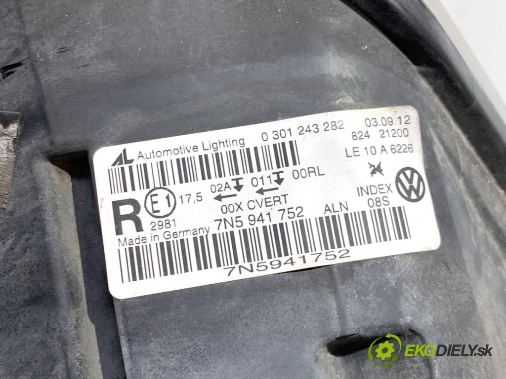 SEAT ALHAMBRA II nadwozie wielkoprzestrzenne (MPV) 2012 125 kW 2.0 TDI 1968 Svetlomet pravy predný 7N5941752