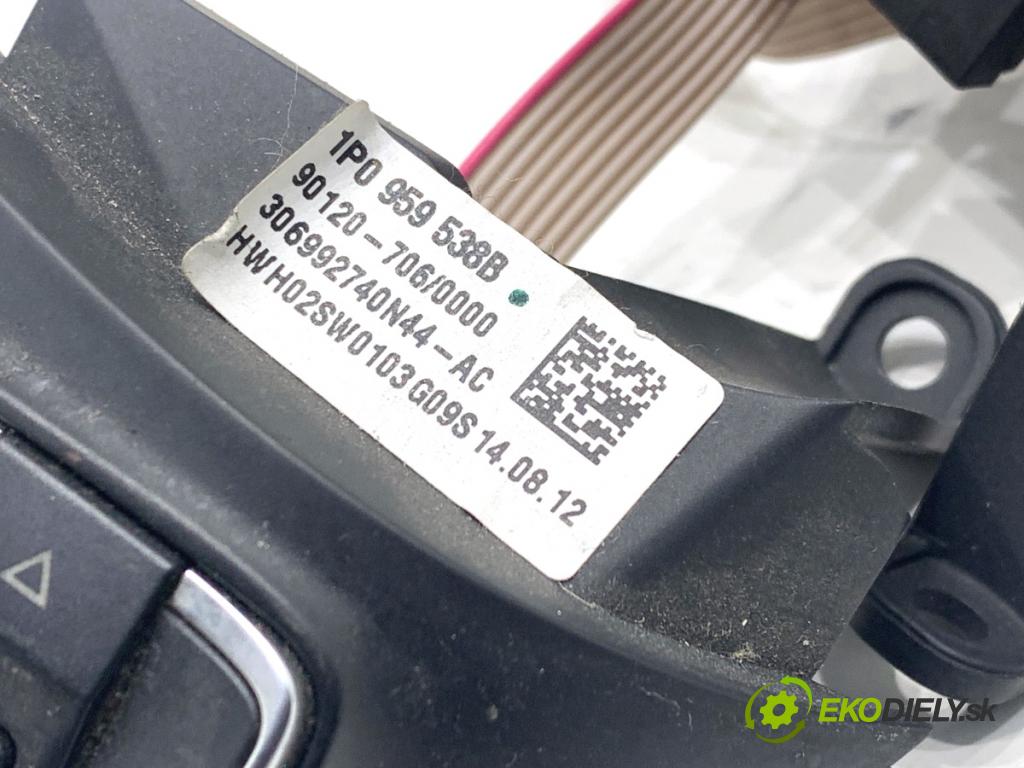 SEAT ALHAMBRA II nadwozie wielkoprzestrzenne (MPV) 2012 125 kW 2.0 TDI 1968 SPÍNAČE: volantu 1P0959537G 1P0959538B