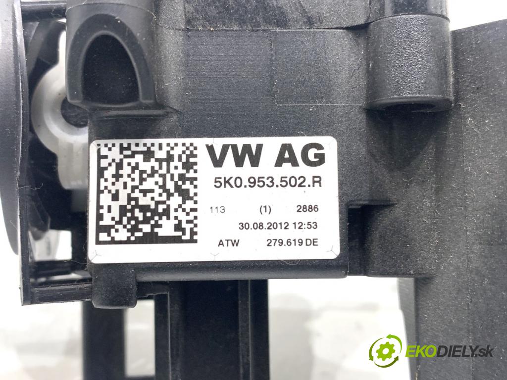 SEAT ALHAMBRA II nadwozie wielkoprzestrzenne (MPV) 2012 125 kW 2.0 TDI 1968 Prepínač kombinovaný 5K0953502R (Prepínacie páčky pod volantom)