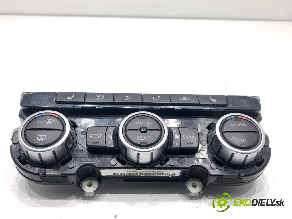 SEAT ALHAMBRA II nadwozie wielkoprzestrzenne (MPV) 2012 125 kW 2.0 TDI 1968 Panel ovládania kúrenia 7N0907044F (Prepínacie páčky pod volantom)