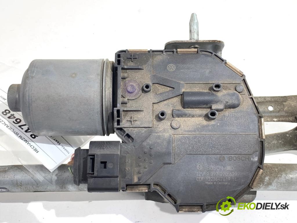 SEAT ALHAMBRA II nadwozie wielkoprzestrzenne (MPV) 2012 125 kW 2.0 TDI 1968 Mechanizmus stieračov predný 7N1955023A (Motorček stieračov predný)