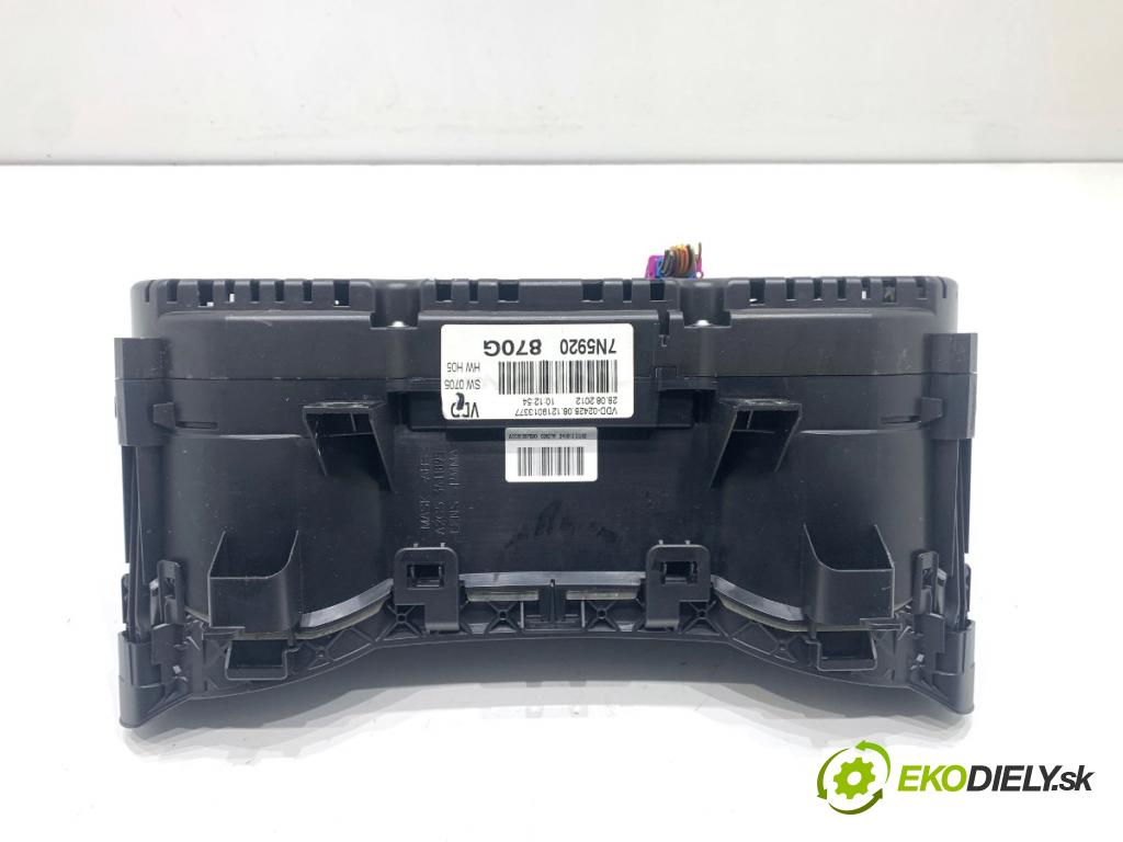 SEAT ALHAMBRA II nadwozie wielkoprzestrzenne (MPV) 2012 125 kW 2.0 TDI 1968 Prístrojovka 7N5920870G (Prístrojová doska)
