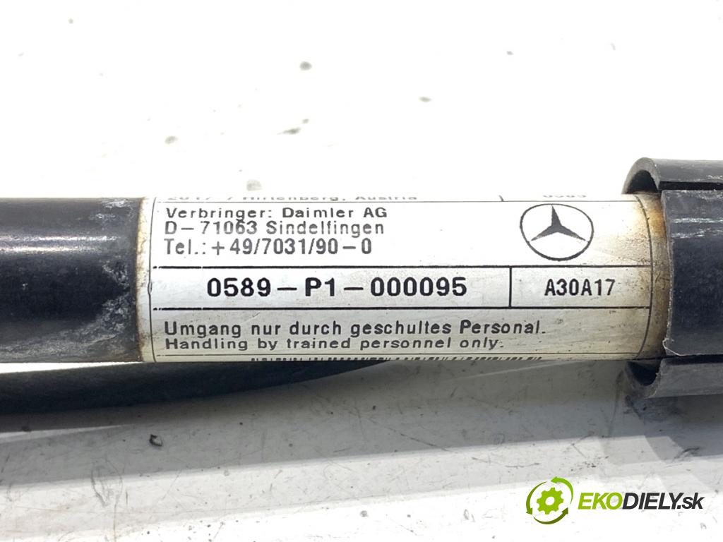 MERCEDES-BENZ W166 SUV 2013 190 kW ML 350 BlueTEC 4-matic (166.024) 2987 KAZETA: PIROTECHNICKÉ: kapoty pravy A1669060002