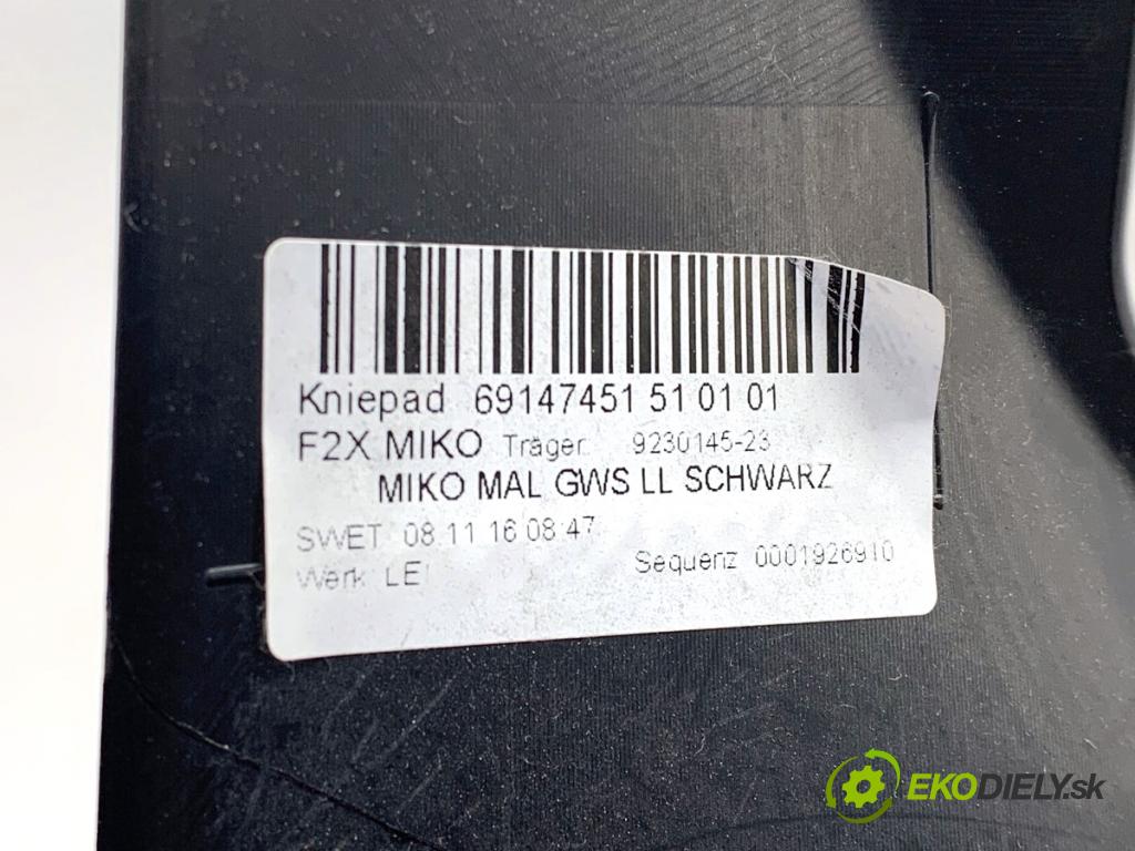 BMW F22 coupe 2017 272 kW M2 2979 Tunel stredový 9230145 (Stredový tunel)