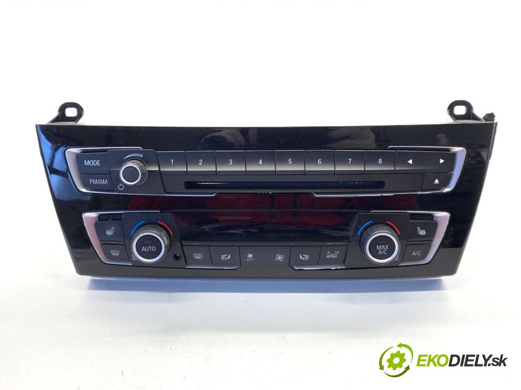 BMW F22 coupe 2017 272 kW M2 2979 Panel ovládania kúrenia 9338772 (Prepínacie páčky pod volantom)