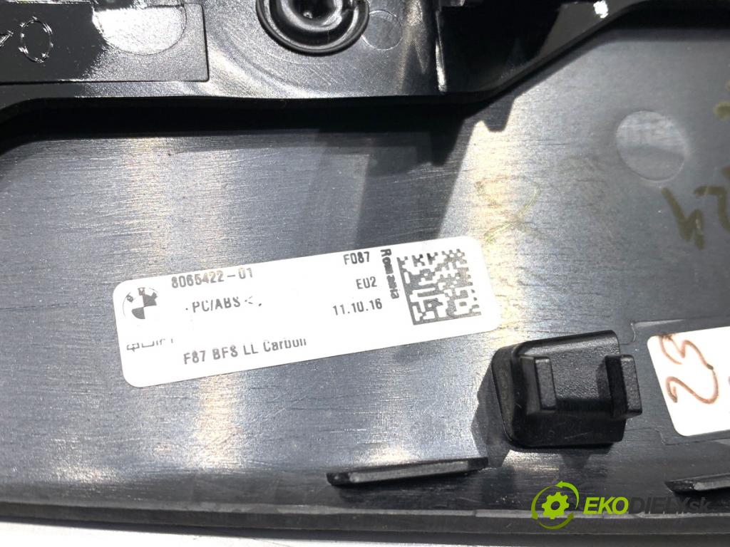 BMW F22 coupe 2017 272 kW M2 2979 lišty kryt 8065422 8065423 (Lišta)