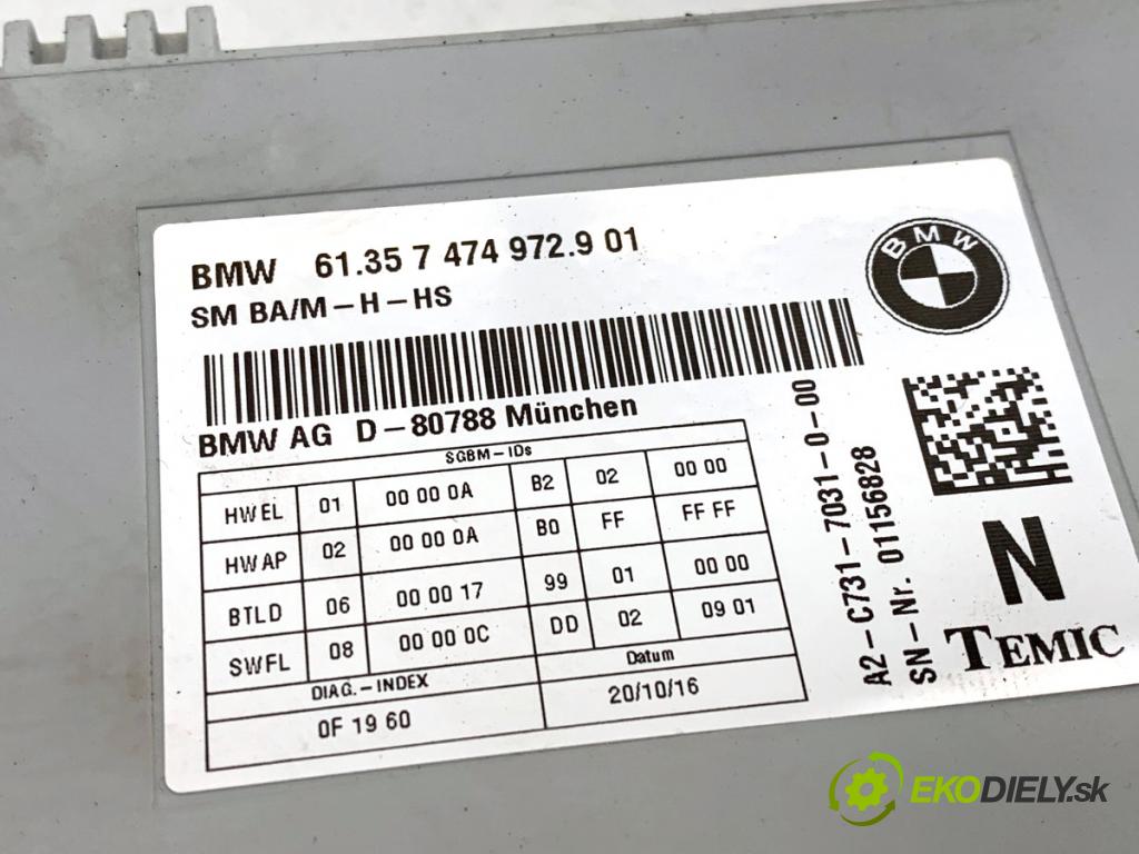 BMW F22 coupe 2017 272 kW M2 2979 Modul sedačky 7474972