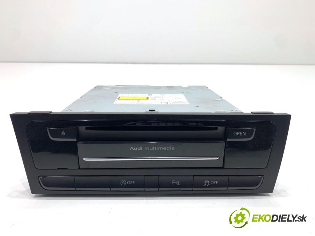 AUDI A4 B8 Kombi 2013 130 kW 2.0 TDI quattro 1968 RADIO 8R1035666F (Audio zařízení)