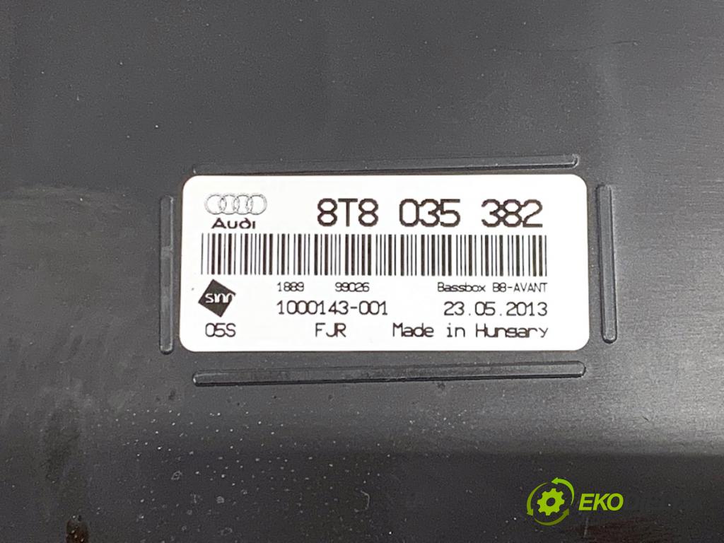 AUDI A4 B8 Kombi 2013 130 kW 2.0 TDI quattro 1968 subwoofer 8T8035382 (Audio zařízení)