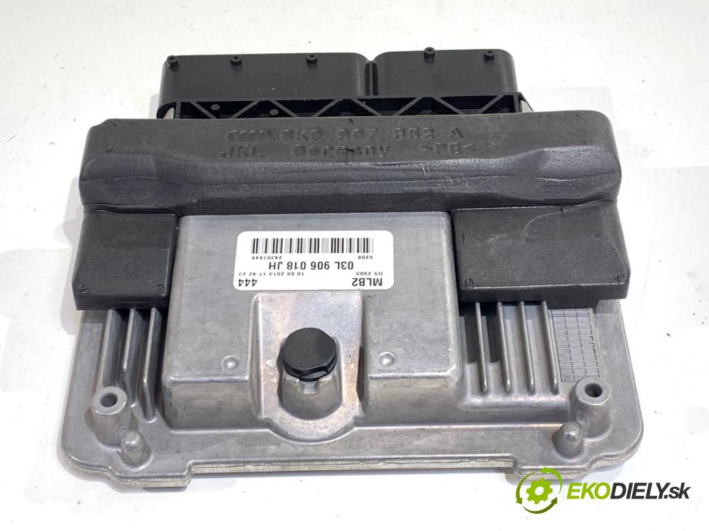 AUDI A4 B8 Kombi 2013 130 kW 2.0 TDI quattro 1968 řídící jednotka motora 03L906018JH (Řídicí jednotka)