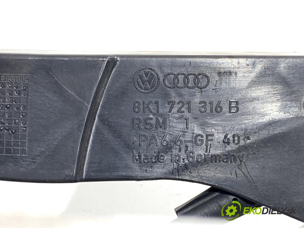 AUDI A4 B8 Kombi 2013 130 kW 2.0 TDI quattro 1968 PEDÁL: 8K1721117 (Potenciometer plynového pedálu)