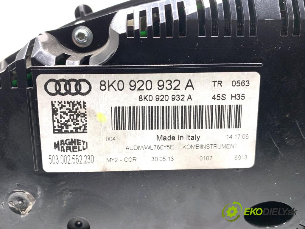 AUDI A4 B8 Kombi 2013 130 kW 2.0 TDI quattro 1968 prístrojovka 8K0920932A (Přístrojová deska)