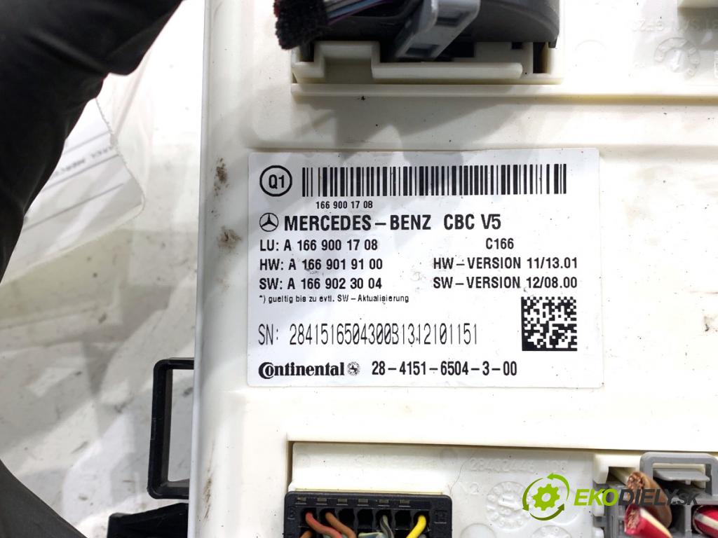 MERCEDES-BENZ W166 SUV 2013 190 kW ML 350 BlueTEC 4-matic (166.024) 2987 Modul komfortu A1669001708 (Modul komfortu)