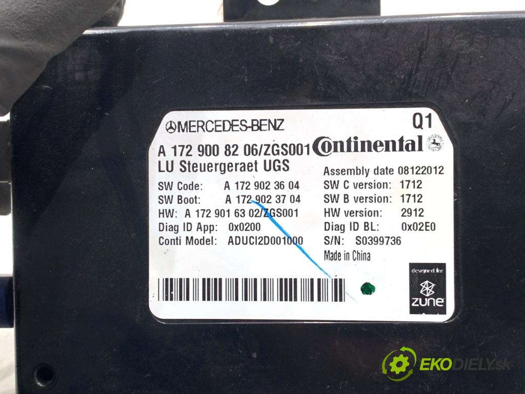 MERCEDES-BENZ W166 SUV 2013 190 kW ML 350 BlueTEC 4-matic (166.024) 2987 Modul radia A1729008206
