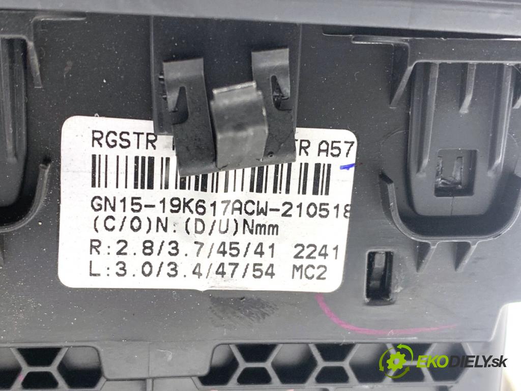 FORD ECOSPORT SUV 2018 103 kW 1.0 EcoBoost 998 Mriežky kúrenia predný GN15-19K617-AB