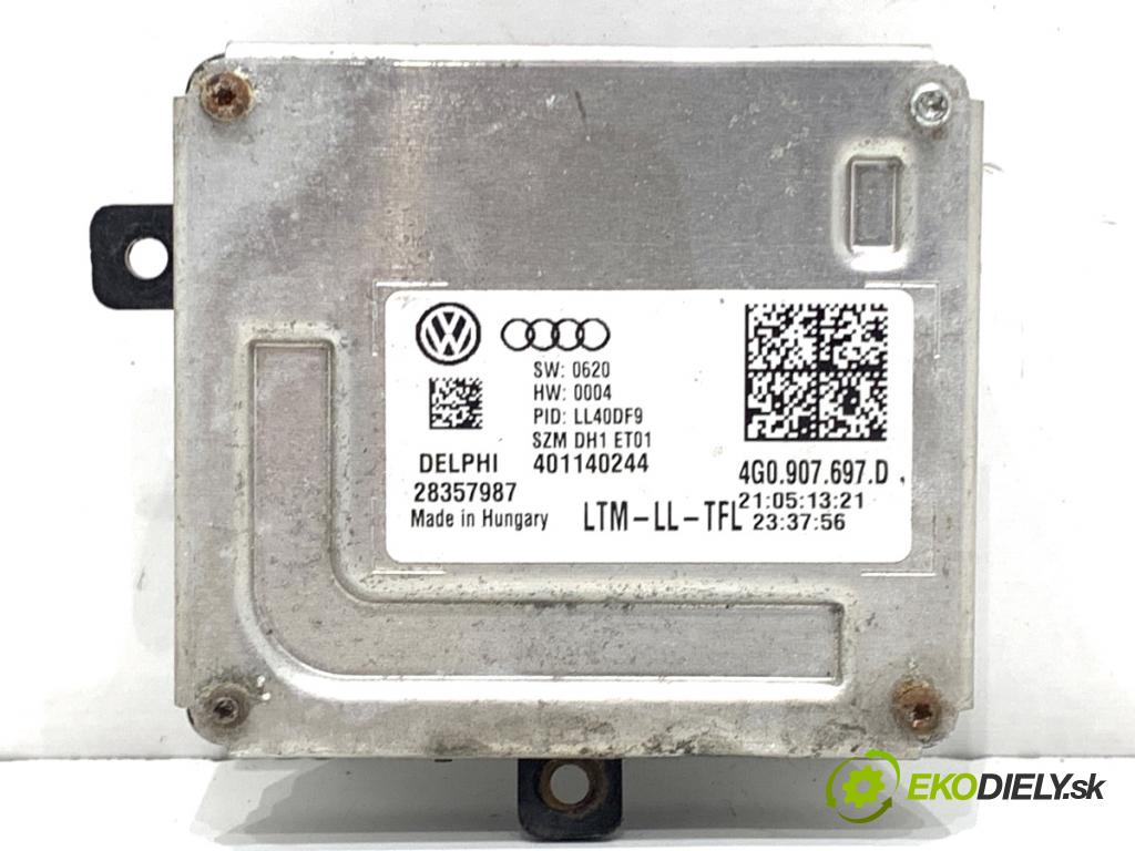 AUDI A4 B8 Kombi 2013 130 kW 2.0 TDI quattro 1968 měnič XENON 4G0907697D (Řídící jednotka xenonu)