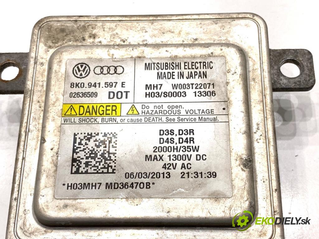 AUDI A4 B8 Kombi 2013 130 kW 2.0 TDI quattro 1968 Menič XENON 8K0941597E (Riadiaca jednotka xenónu)