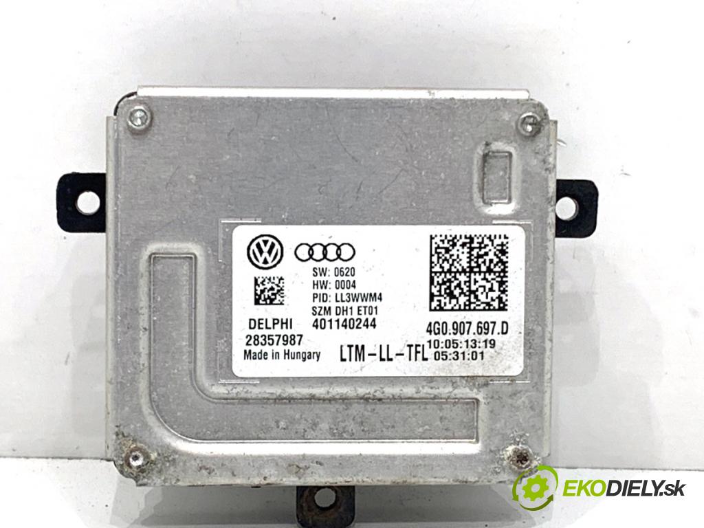 AUDI A4 B8 Kombi 2013 130 kW 2.0 TDI quattro 1968 měnič XENON 4G0907697D (Řídící jednotka xenonu)