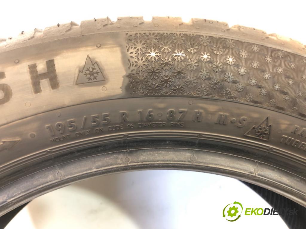 --- ---      PNEUMATIKY: PARA: VÍCENÁ SEZÓNA: 195/55 16" CONTINENTAL