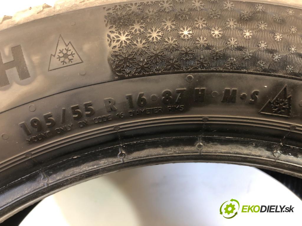 --- ---      PNEUMATIKY: PARA: VÍCENÁ SEZÓNA: 195/55 16" CONTINENTAL