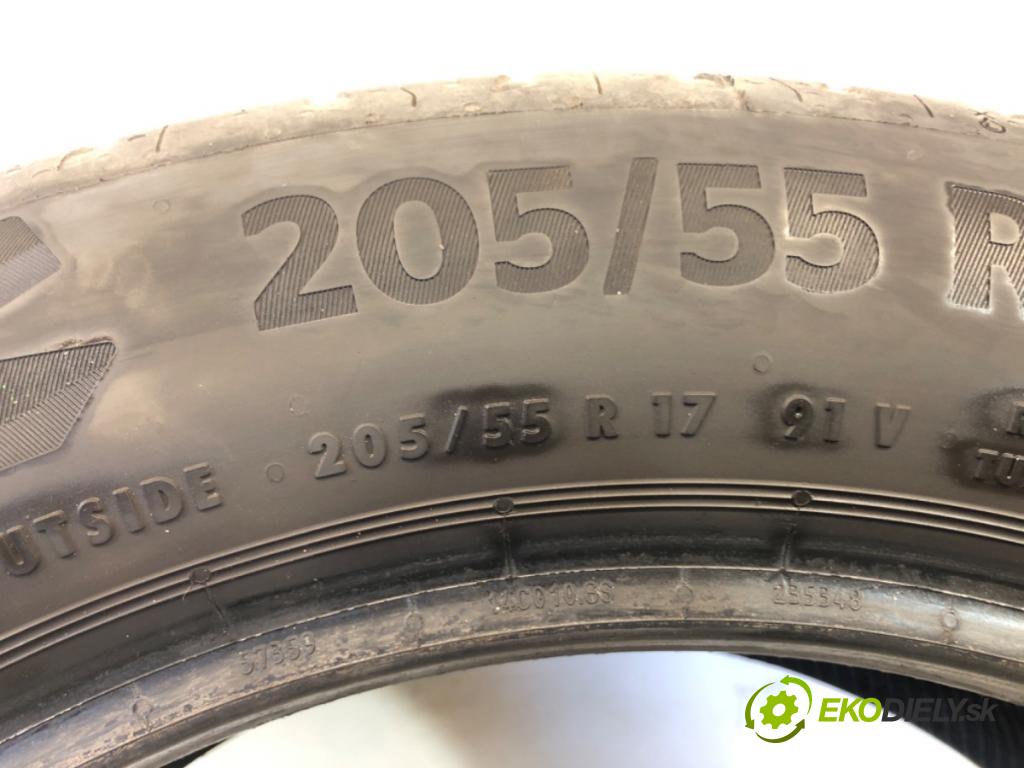 --- --- PNEUMATIKY: 2X 205/55 17" CONTINENTAL