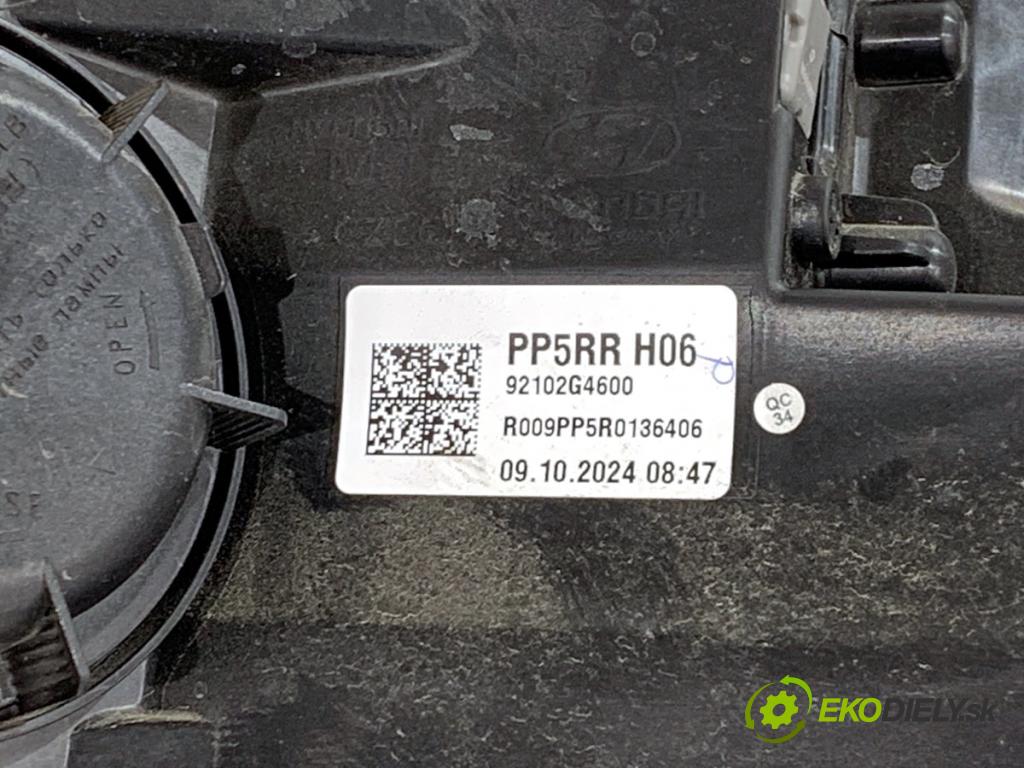 HYUNDAI i30  2024 71 kW 1.5 DPI   (1498 ccm / 71 kW / 97 KM) 1498 světlomet pravý přední část 92102G4600