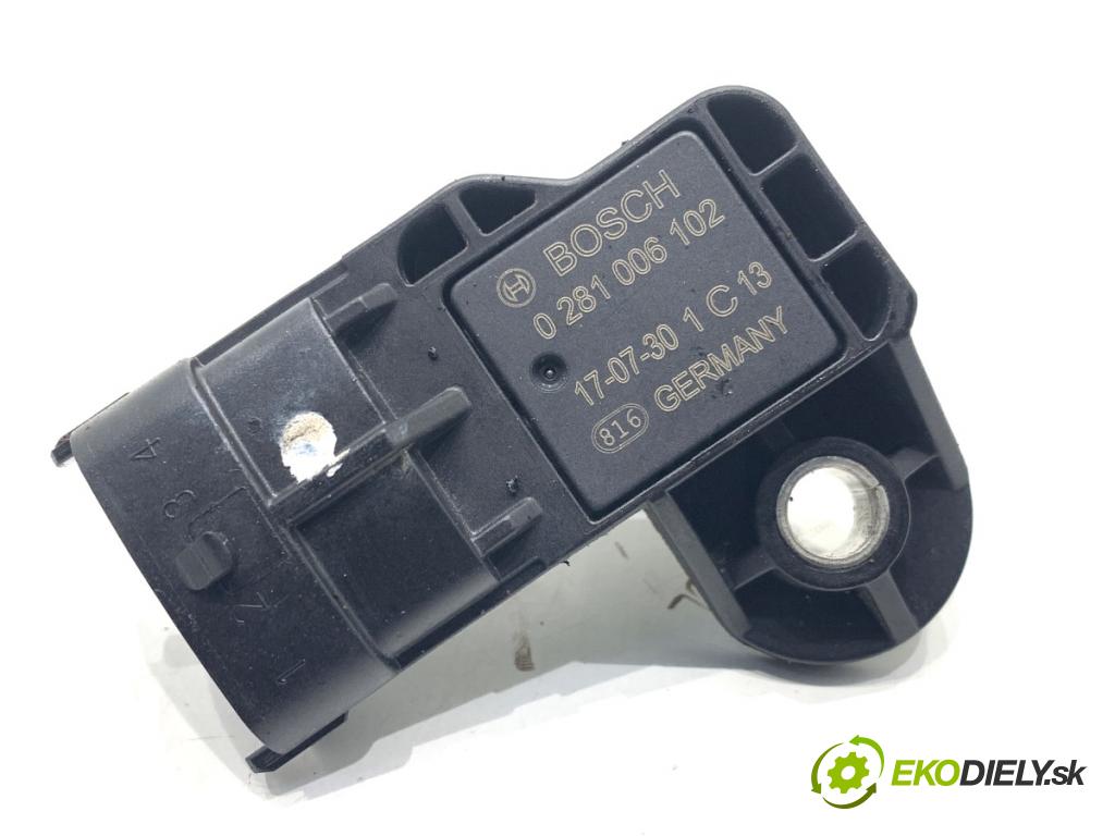 FIAT TIPO liftback 2017 88 kW 1.6 D (356HXG1B, 356HXG11) 1598 MAP senzor 0281006102 (Snímač ostatné)