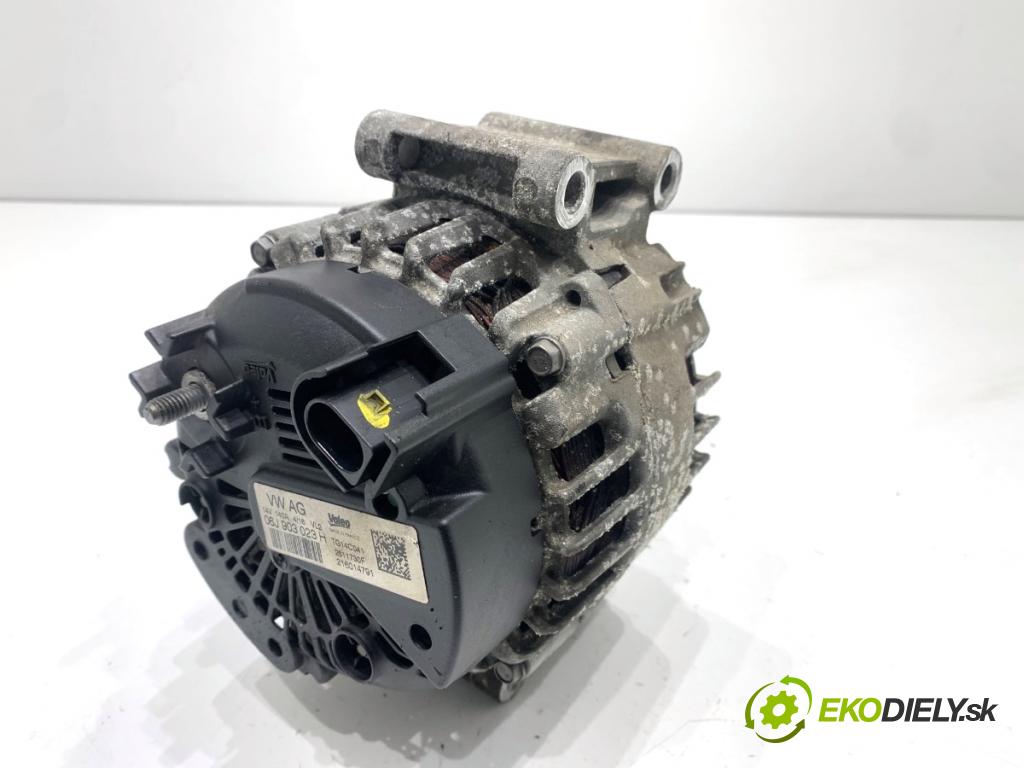 AUDI A3 8V sedan 2016 140 kW 2.0 TFSI quattro 1984 Alternátor 06J903023H (Alternátor)