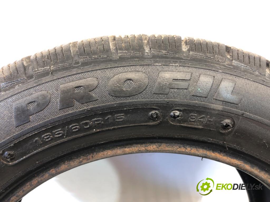 --- ---      PNEUMATIKA: zima 2X 185/60 15" PROFIL: